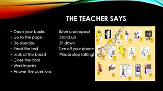 English class 4. Elementary.