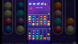 Ball Sort Puzzle Level 706 to Level 710