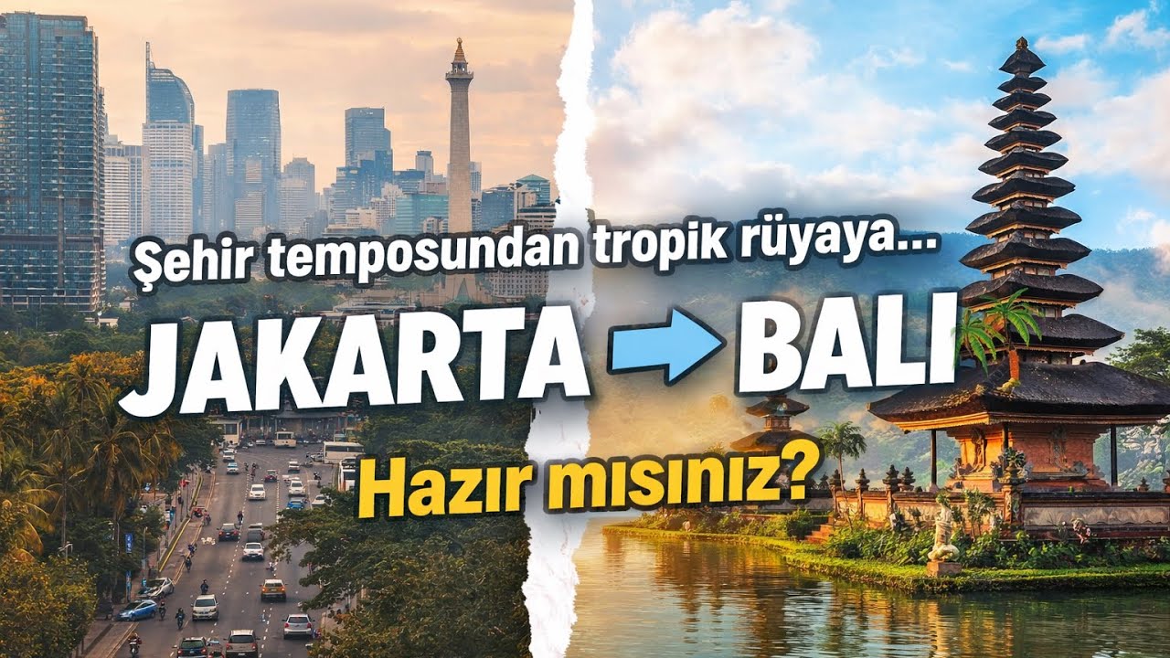Bu bölümde yolculuk, ilk izlenimler ve Bali’nin o meşhur havası var! 🌊✨