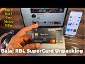 Bajaj RBL Super Credit Card Unboxing | RBL SUPER CARD BAJAJ FINSERV | RBL BANK CREDIT CARD