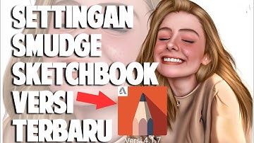SETTINGAN SMUDGE UNTUK SKETCHBOOK VERSI TERBARU
