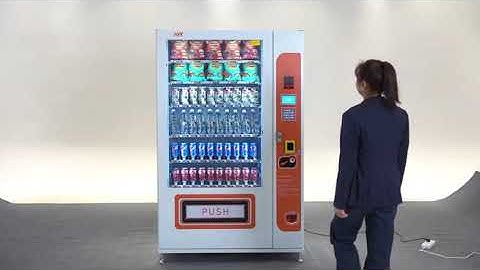 XY-DLE-10C-L1 Combo vending machine for snack and drinks
