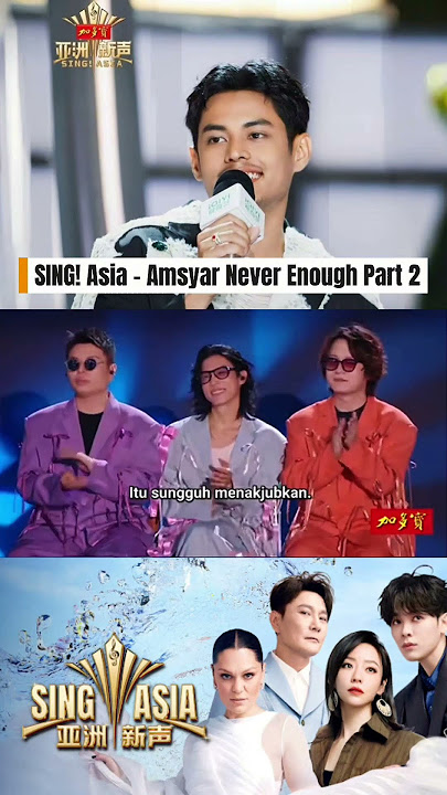REVIEW : Amsyar Lee - Never Enough  Part 2 - SING! Asia  #amsyarlee #singasia #singer
