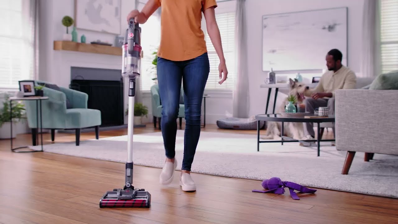 Hoover Onepwr Emerge Pet Cordless Stick Vacuum with All Terrain Dual Brush Roll Nozzle, Bh53602v, Gray