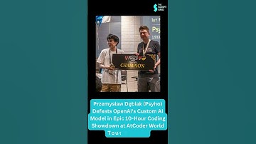 Przemysław Dębiak (Psyho) Defeats OpenAI