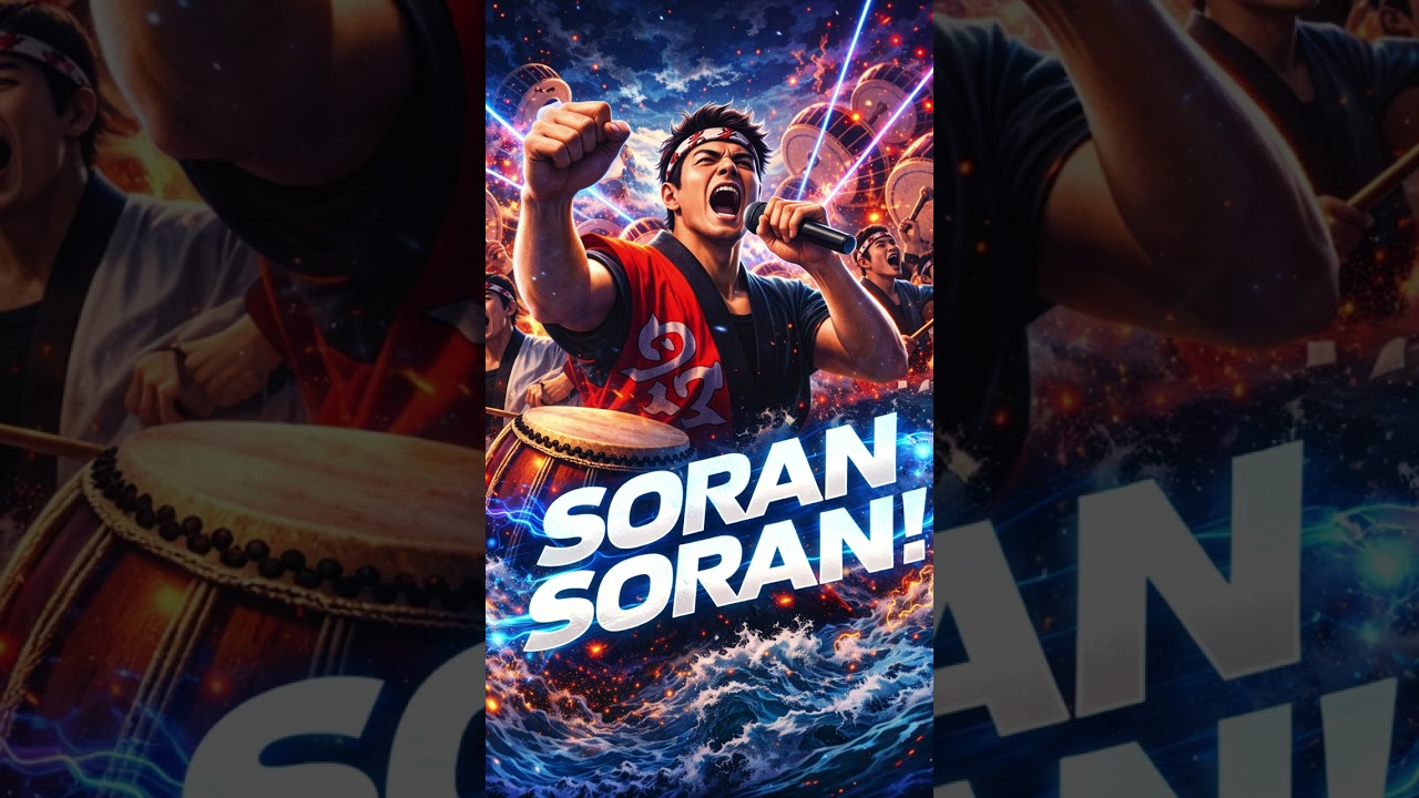 EDMソーラン節　ハイパー女子も参戦　！#ソーラン節 #SoranBushi #民謡 #JapaneseFolk #EDM #FestivalEDM #和風EDM #JapaneseFestival