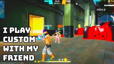 1vs1 CUSTOM ROOM WITH MY FRIEND💥|FREE FIRE WITH MOHIT👑