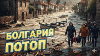 Болгарию затопило - Bulgaria waterflood