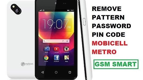 Remove pin code,pattern,password,hard reset mobicell metro 100 % method