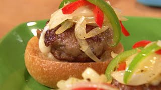 Sausage and Peppers Sliders