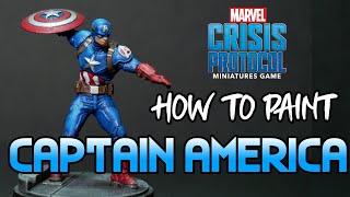 Painting Captain America: Marvel Crisis Protocol Painting Series
