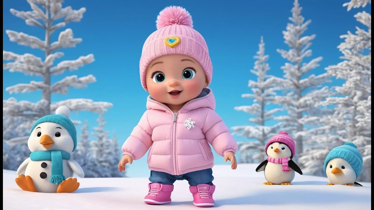 Winter Wonder Counting Song ❄️👶 | Fun Winter Counting & Learning Adventure for Little Kids