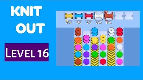 Knit Out Level 16 Solution Walkthrough Gameplay