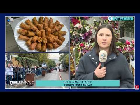 Stirile Kanal D - 60 de mii de sarmale pentru pelerinii de la Sfanta Parascheva | Editie de pranz