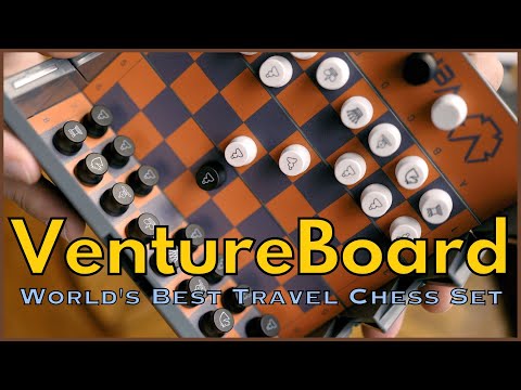 VentureBoard - World's Best Travel Chess Set - A Chess Set For A True Adventurer - My Honest Review