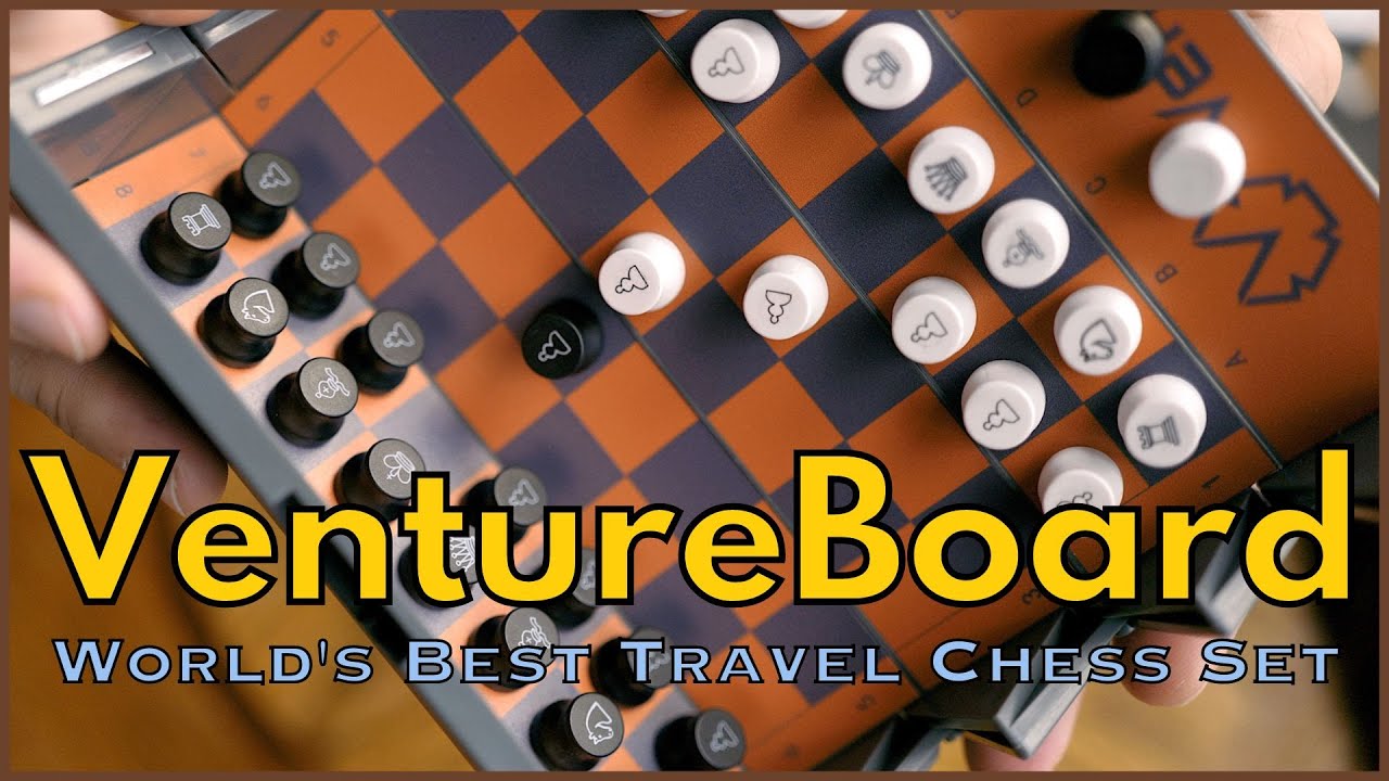 VentureBoard. A compact, magnetic, rollable chess set that saves game  progress. Review – TreeLineBackpacker