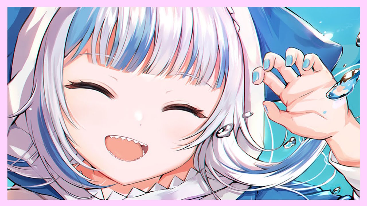 These blessed Gura giggles are SO CUTE...