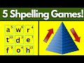 Top 5 (no-prep) Spelling Games Part 1 | Fun Spelling Activities!