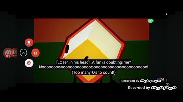 bfdi tpot screaming error fight cloud add round 70