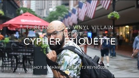 TJ Reynolds & Vinyl Villain - "Cypher Etiquette" (Music Video | 2019)