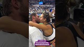 Amor Aryna Sabalenka Junto A Georgios Celebran El Us Open