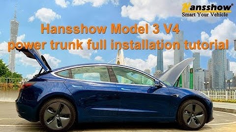 Model 3 Power Trunk V4 Installation Tutorial