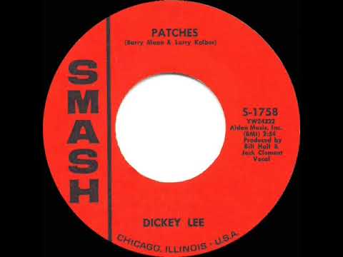 1962 HITS ARCHIVE: Patches - Dickey Lee - YouTube