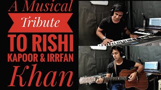 A musical Tribute to Rishi Kapoor and Irfan khan| saathi re n jane de song cover by Shubham Kolekar