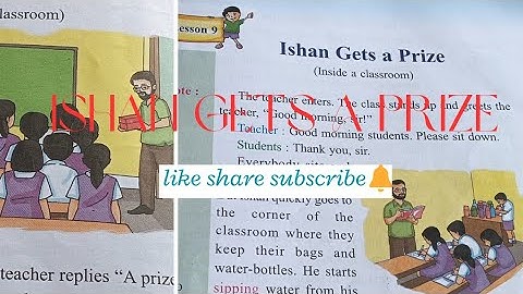 Ishan Gets a Prize|Lesson 9|Class4 English|TS Gyan|Tanbins Vlog