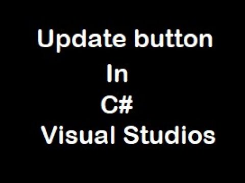 Update button in