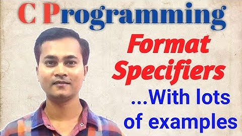 Part 05 - Format Specifiers in C Programming Language ( Codeblocks )