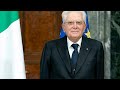 Italie  le prsident sergio mattarella rlu pour un second mandat  france 24