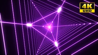 Triangle Neon VJ Loop Pack Stock Motion Graphics