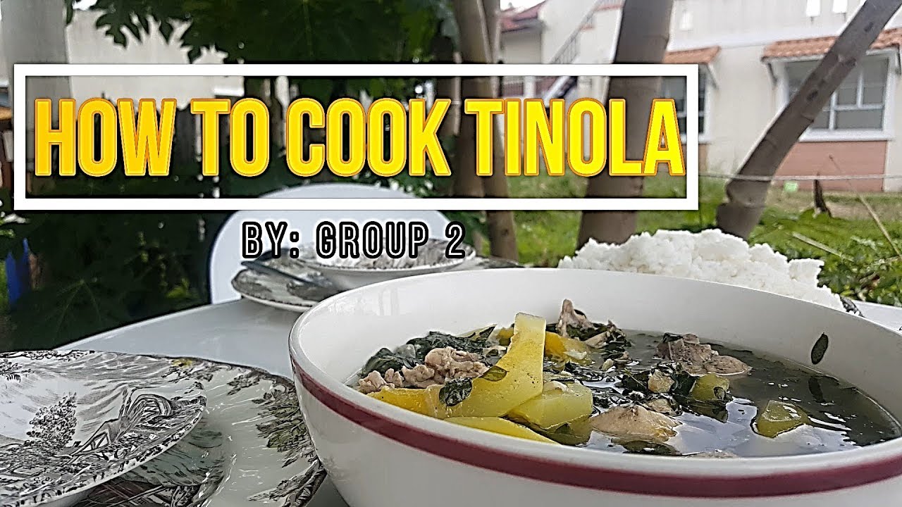 How to cook Tinola - YouTube
