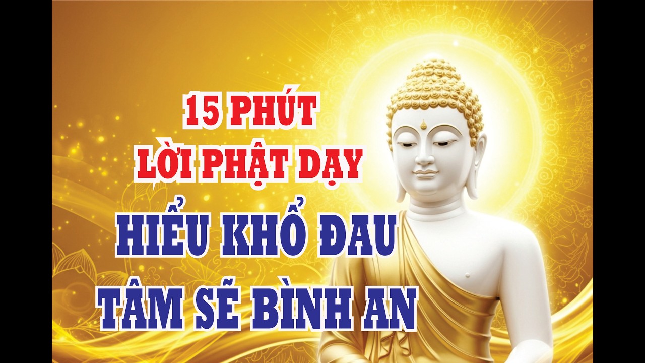 Nghe 15 Phút Lời Phật Dạy Trước Khi Ngủ – Thấu Hiểu Khổ Đau, Tâm An Nhẹ Nhàng| Nghe phật dạy