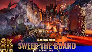 JUNE'S JOURNEY SWEEP THE BOARD MASTERY MODE SCENE 1443 Vol 6 Ch 44 Hellscape [8K ULTRA HD]