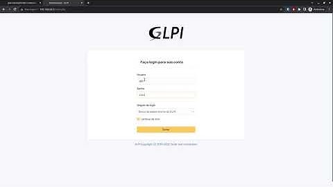 Instalação: Debian, Docker e GLPI