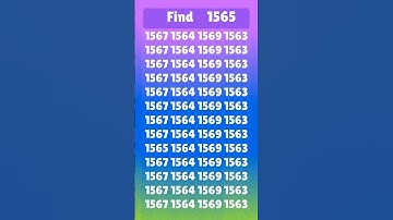 Find 1565 #shorts #viral #trending #riddle #mathpuzzles #maths #mathspuzzles #mathtricks #puzzles