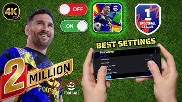 Secret Settings for eFootball 2026 Mobile (Pro Players Know) 👀