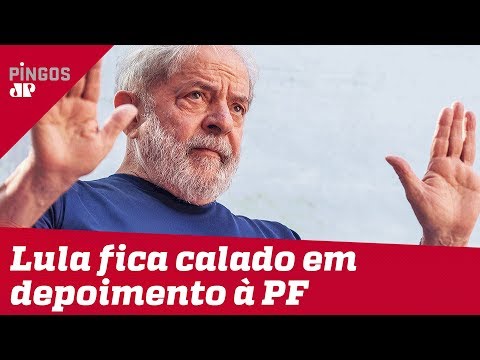 Lula resolve se calar em depoimento à PF
