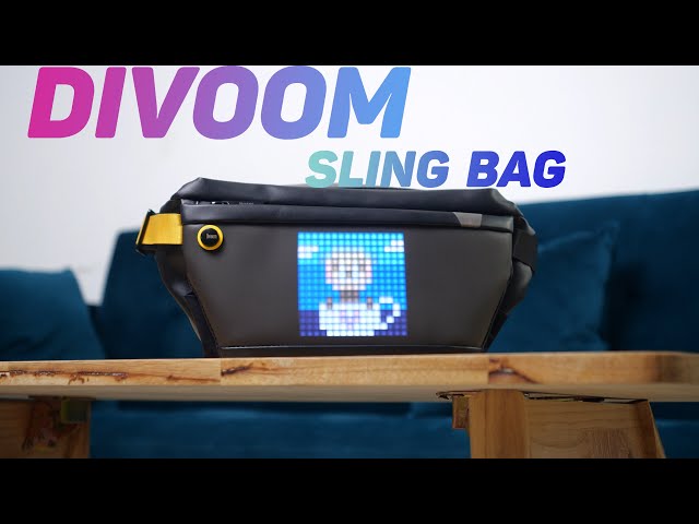 Túi đeo Divoom Sling Bag độc đáo, nhỏ nhưng đựng cả thế giới !!!