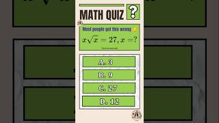 Daily Math Challenge 🔥 | Quick Brain Test #math #brainteaser #mathchallenge #thinknumerically