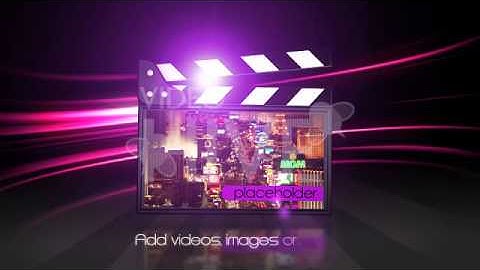 Videohive Elegant Movie Clapper