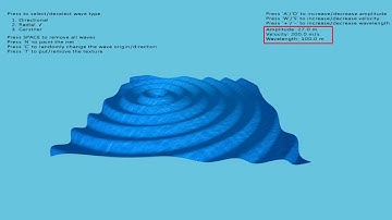 Directional - Radial - Gerstner waves simulations