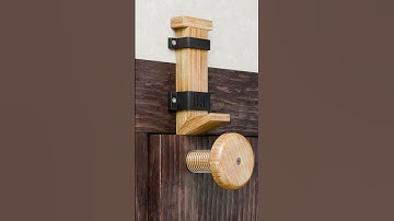 Child Safety Auto Lock Wooden Latch with Spring Opening Mechanism