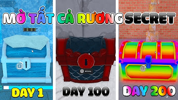 ZENO THỬ THÁCH MỞ TẤT CẢ RƯƠNG ADMIN VIP NHẤT PHÁ ĐẢO 99 ĐÊM TRONG RỪNG ROBLOX