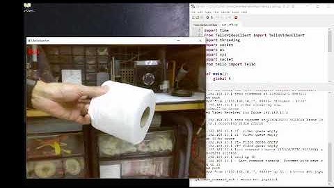 DJI Tello Control via Python + AI Code