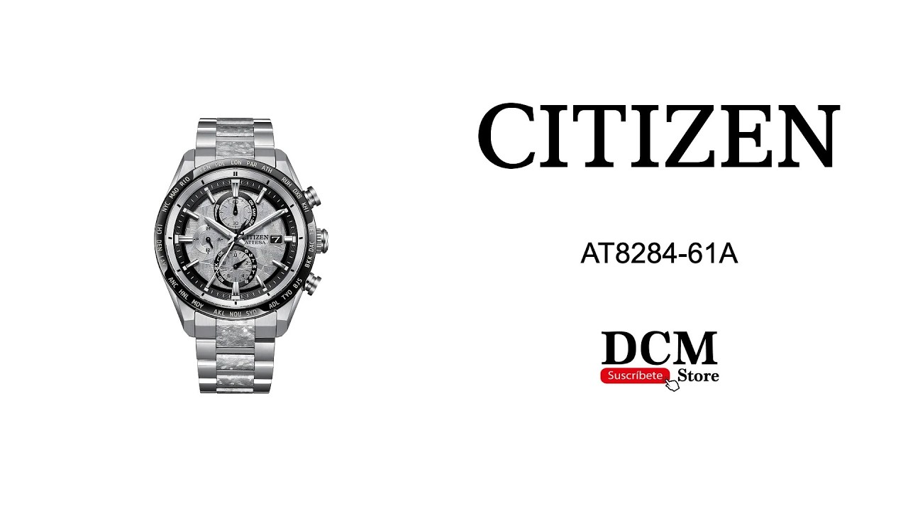 Citizen AT8284-61A ATTESA ACT - Technical Review - YouTube