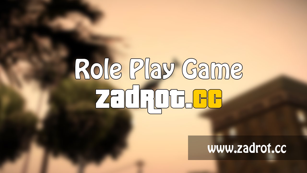 Zadrot.cc | RPG Server