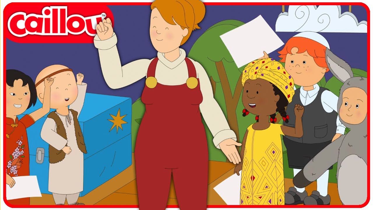 Caillous Feiertagsshow | Die Neuen Abenteuer von Caillou | Staffel 4 ...